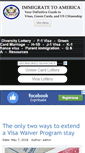 Mobile Screenshot of immigratetoamerica.org